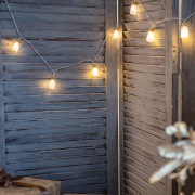 Гирлянда светодиодная «Баночки» 1.5 м, 10 LED, прозрачный ПВХ, цвет свечения теплый белый, 2 х АА (батарейки не в комплекте) NEON-NIGHT | Фото 7