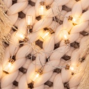Гирлянда светодиодная «Баночки» 1.5 м, 10 LED, прозрачный ПВХ, цвет свечения теплый белый, 2 х АА (батарейки не в комплекте) NEON-NIGHT | Фото 8
