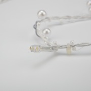 Гирлянда светодиодная «Жемчужинки» 1.5 м, 10 LED, прозрачный ПВХ, цвет свечения теплый белый, 2 х АА (батарейки не в комплекте) NEON-NIGHT | Фото 5