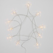 Гирлянда светодиодная «Звездочки» 1.5 м, 10 LED, прозрачный ПВХ, цвет свечения теплый белый, 2 х АА (батарейки не в комплекте) NEON-NIGHT | Фото 5