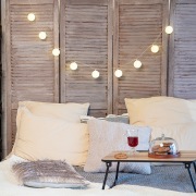 Тайские фонарики «Пломбир» 1.5 м, 10 LED, прозрачный ПВХ, цвет свечения теплый белый, 2 х АА (батарейки не в комплекте) NEON-NIGHT | Фото 1