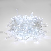 Гирлянда «Кластер» 10 м, прозрачный ПВХ IP65, 200 LED, белый, соединяется | Фото 2