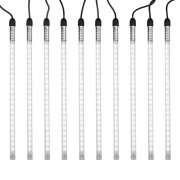 Гирлянда «Тающие сосульки» 24 В, комплект 10 шт. х 30 см, шаг 100 см, 420 LED, белый, соединяются | Фото 2