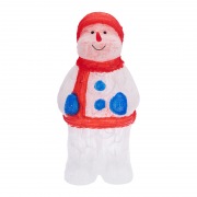 Акриловая светодиодная фигура «Снеговик в синих варежках» 31х25х59 см, IP65, понижающий трансформатор в комплекте NEON-NIGHT | Фото 3