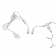 Гирлянда светодиодная «Дождь» 2х6 м, эффект мерцания, прозрачный провод, 230 В, диоды теплый белый, 768 LED (партия 2020 - 768 LED) | Фото 7