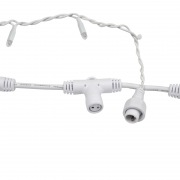 Гирлянда светодиодная «Дождь» 2х6 м, постоянное свечение, белый провод, 230 В, диоды ТЕПЛЫЙ БЕЛЫЙ | Фото 5