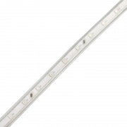 LED лента 220 В, 10х7 мм, IP67, SMD 2835, 60 LED/m, цвет свечения теплый белый, бухта 100 м | Фото 3