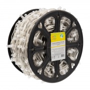 Гирлянда «LED Клип-лайт» 12 V, прозрачный ПВХ, 150 мм, цвет диодов Белый Flashing (Белый) | Фото 3