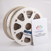 LED лента 220 В, 7.5x20 мм, IP67, SMD 2835, 276 LED/m, цвет свечения белый, 50 м | Фото 2