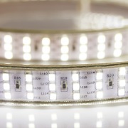 LED лента 220 В, 7.5x20 мм, IP67, SMD 2835, 276 LED/m, цвет свечения белый, 50 м | Фото 3
