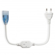 LED лента 220 В, 7.5x20 мм, IP67, SMD 2835, 276 LED/m, цвет свечения белый, 50 м | Фото 5