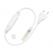 LED лента 220 В, 13х8 мм, IP67, SMD 5050, 60 LED/m, цвет свечения желтый | Фото 5