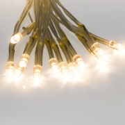 Гирлянда «Сеть» 1,5х1,5 м, прозрачный ПВХ, 96 LED теплый белый | Фото 5