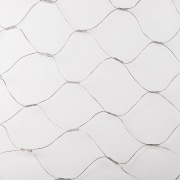 Гирлянда «Сеть» 1,5х1,5 м, прозрачный ПВХ, 96 LED теплый белый | Фото 7