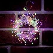 Гирлянда роса Фейерверк с трансформатором 20 м, 1000 LED, цвет свечения мультиколор | Фото 3
