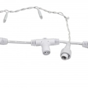 Гирлянда Светодиодный Дождь 2х3 м, эффект мерцания, прозрачный провод, 230 В, диоды цвет теплый белый | Фото 6