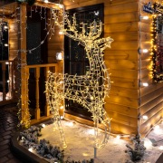 Фигура объемная Олень 115х195 см, 528 LED, IP65, цвет свечения теплый белый NEON-NIGHT | Фото 1