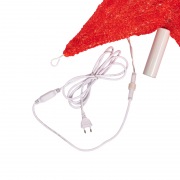 Акриловая светодиодная фигура Звезда 80 см, 210 светодиодов, красная NEON-NIGHT | Фото 6