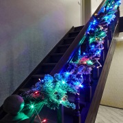 Гирлянда светодиодная универсальная 100 LED Мультиколор 10 метров, прозрачный ПВХ, с контроллером | Фото 8
