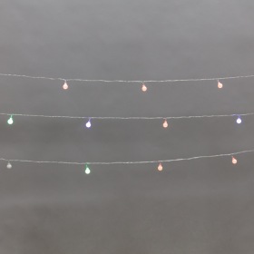 NEON-NIGHT Гирлянда светодиодная Шарики 5м, 20LED, IP20, прозрачный провод, свечение мульти (RG/RB), контроллер 8 режимов, 230В NEON-NIGHT