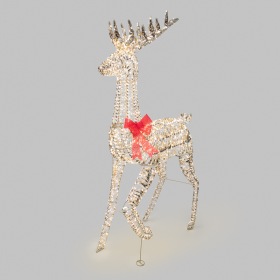 NEON-NIGHT Светодиодная фигура Олень 180см, цвет свечения теплый белый, питание от трансформатора, IP44 NEON-NIGHT