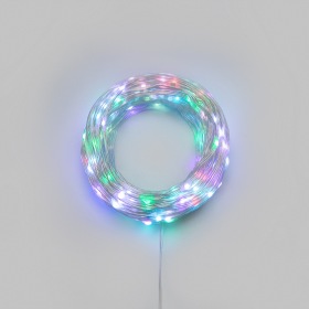 NEON-NIGHT Умная гирлянда Роса с крупными каплями 20м 200 LED RGB IP20 прозрачный провод USB NEON-NIGHT