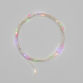 NEON-NIGHT Гирлянда светодиодная Роса 2м 20 LED МУЛЬТИКОЛОР IP20 2хАА (в комплект не входят) NEON-NIGHT