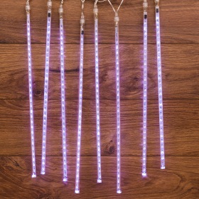 NEON-NIGHT Гирлянда "Тающие сосульки" светодиодная, 8шт х 50см, шаг 40см, 24 В (с трансформатором) белые светодиоды