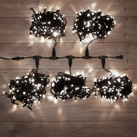 NEON-NIGHT Гирлянда "LED ClipLight" 24V, 5 нитей по 20 метров, цвет диодов Белый