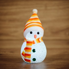 NEON-NIGHT Фигура светодиодная "Снеговик" 17см, RGB