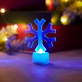 NEON-NIGHT Фигура светодиодная на подставке "Снежинка", RGB