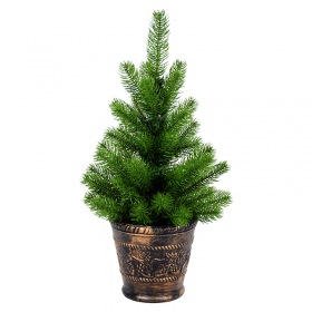 NEON-NIGHT Елочка 45см в пластиковом горшке, Литая