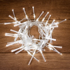 NEON-NIGHT Гирлянда светодиодная "Кисточки" 48 LED БЕЛЫЕ 5 метров