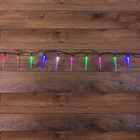 NEON-NIGHT Гирлянда светодиодная "Палочки с пузырьками" 20 палочек, цвет: мультиколор, 2 метра