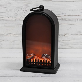 NEON-NIGHT Светодиодный камин «Фьюжн» с эффектом живого огня 14,7x11,7x25 см, батарейки 2хС (не в комплекте) USB NEON-NIGHT