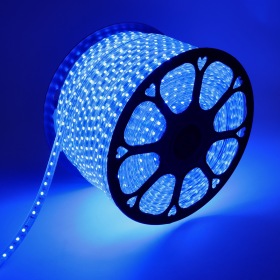 NEON-NIGHT LED лента 220 В, 13х8 мм, IP67, SMD 5050, 60 LED/m, цвет свечения синий