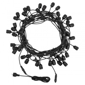 NEON-NIGHT Belt-Light 2 жилы шаг 40 см подвесные патроны E27 влагостойкая IP65