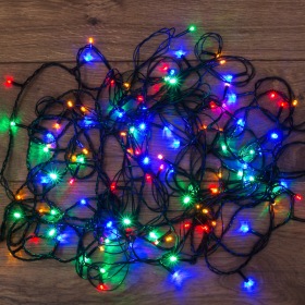 NEON-NIGHT Гирлянда светодиодная универсальная 200 LED Мультиколор 20 метров, с контроллером