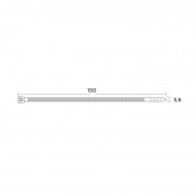 Стяжка кабельная нейлоновая 150x3,6мм, белая (100 шт/уп) PROconnect | Фото 2