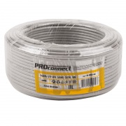 Кабель UTP 4PR 24AWG, CAT5 (бухта 50 м)  PROconnect | Фото 1