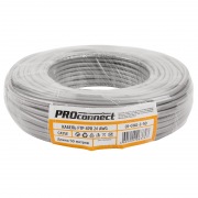 Кабель FTP 4PR 24AWG, CCA, CAT5e (бухта 50 м) PROconnect | Фото 1