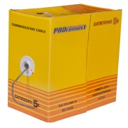 Кабель UTP 2PR 24AWG CAT5e 305м CCA PROCONNECT | Фото 1