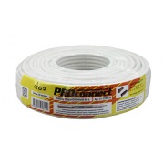 Кабель RG-6U, (48%), 75 Ом, 50м. , белый PROCONNECT | Фото 1