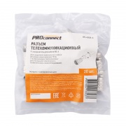 РАЗЪЕМ F-разъем RG-6 "AB" (03-008C) PROCONNECT | Фото 2