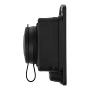 Розетка штепсельная влагозащищенная стационарная ОУ, 2P+PE 230V,16 А, IP44 каучук PROconnect | Фото 3