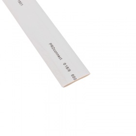 PROCONNECT Трубка термоусаживаемая ТУТ 18,0/9,0мм, белая, упаковка 50 шт. по 1м, PROconnect