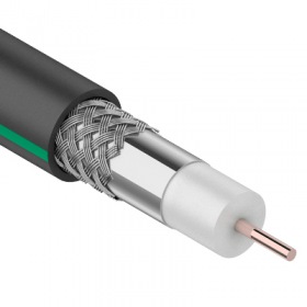 PROCONNECT Кабель SAT 703 B, Cu/Al/Al, (75%), 75 Ом, 100м. , черный OUTDOOR PROCONNECT