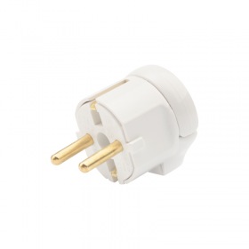 PROCONNECT Вилка Евро угловая с кольцом с з/к 16А