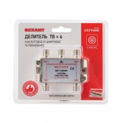 ДЕЛИТЕЛЬ ТВ х 4 под F разъём 5-2500 МГц СПУТНИК | Фото 2