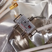 ДЕЛИТЕЛЬ ТВ x 2 + 3шт. F BOX 5-1000 МГц Silver | Фото 1